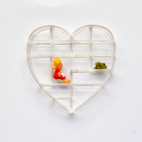 Letterbak hartvormig